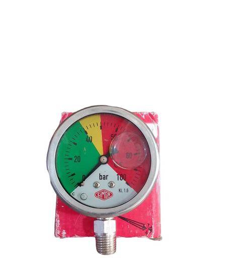 Manometre pour machine a traire huile