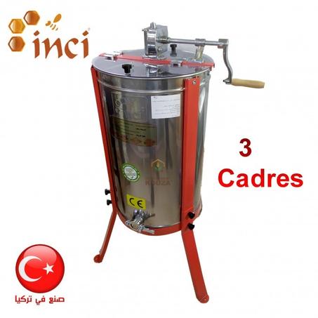 Extracteur de Miel - 3 CADRES - MANUEL - INCI - TURKUIE