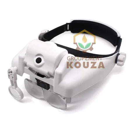 Loupe Pectuse -Tete -3LED _العدسة المكبرة