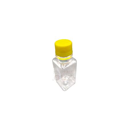 Bouteille 100ML - Plastique - Carré - CH