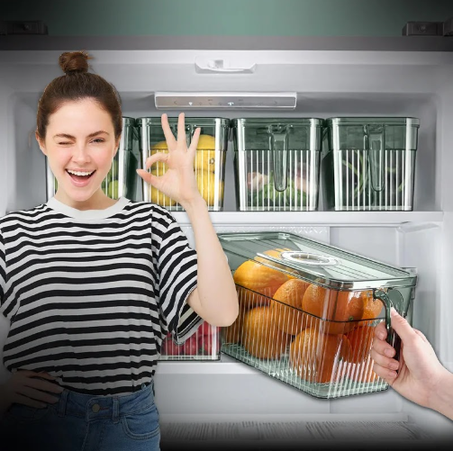 Kitchen Food Fridge Organizers pack of 4Pcs