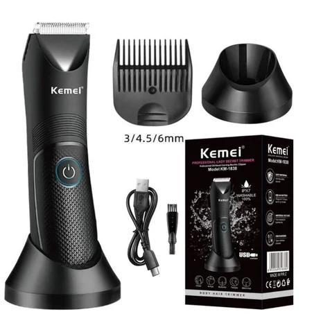 Kemei Tondeuse Sans Fil waterproof hommes et femmes KM-1838