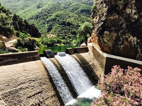 Visit the Akchour Waterfalls