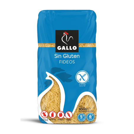 fideos sin gluten de Gallo