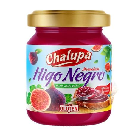 Confiture  Figures Noir 330g DULCETTO