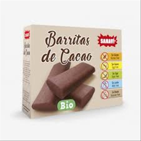 Barritas de cacao sanavi