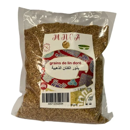 بذور الكتان الذهبية 450غ