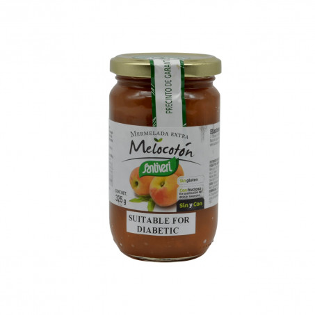 Confiture pêche sans gluten et sans sucre ajouté 325g