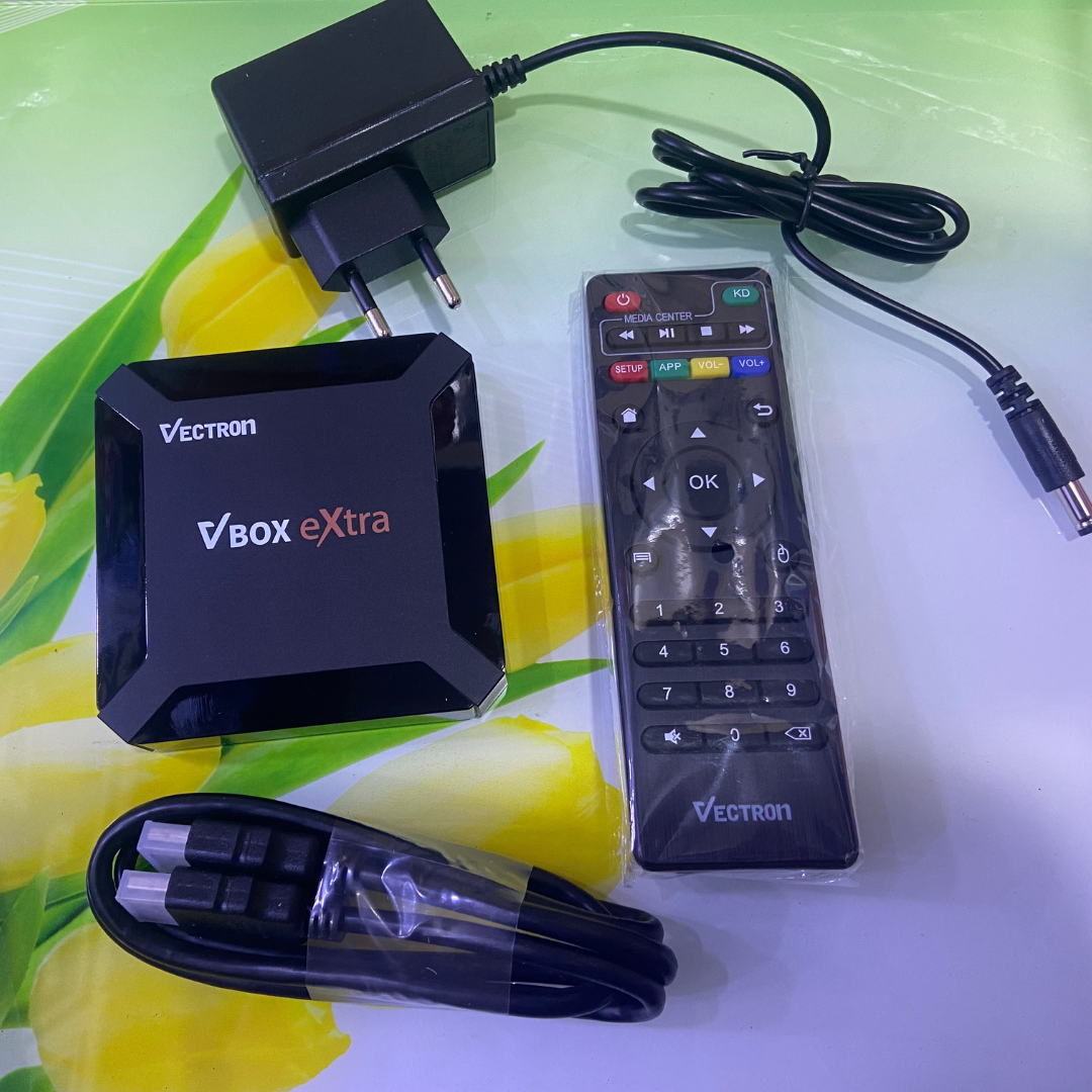 Vectron VBOX Extra 4K Android TV Box + 12 Mois SmartX2