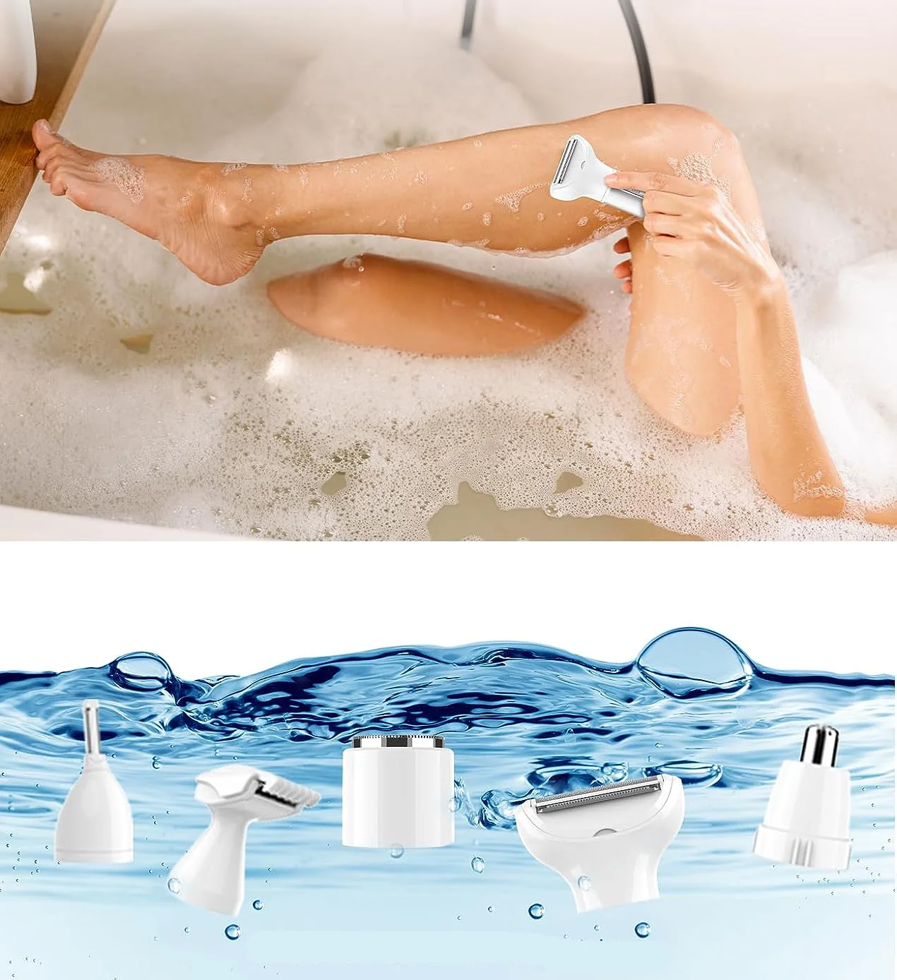 ماكينة حلاقة كهربائية للسيدات