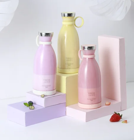 Mini portable blender mixer ( PINK)