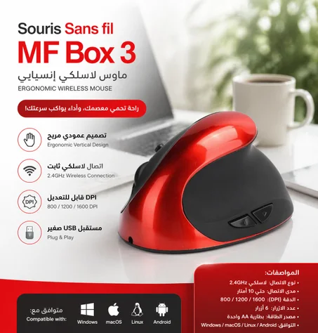 Souris Sans fil MF Box 3
