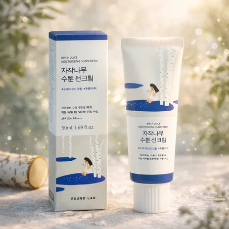 واقي شمس كوري خفيف بترطيب عميق وحماية عالية SPF50+