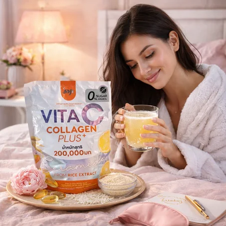 كولاجين وفيتامين C لبشرة نضرة وصحية