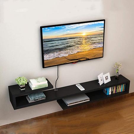 Meuble TV flottant, 160x23x20cm