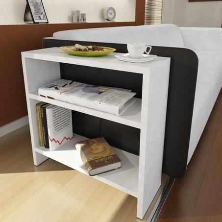 Table d'appoint avec etageres