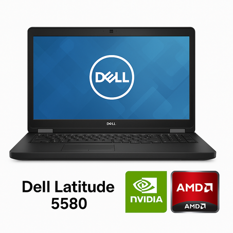 Dell Latitude 5580 i7 6ᵉ Gen | 8Go RAM | 256Go SSD | Double Carte Graphique