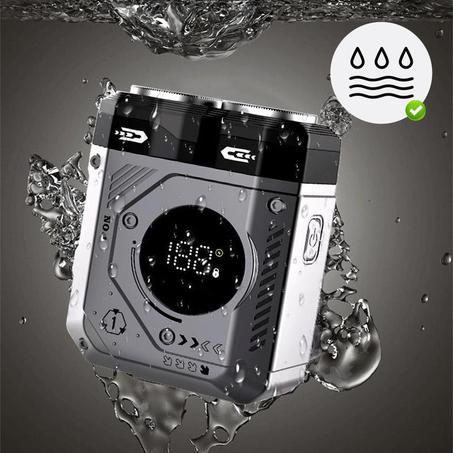 ⏰LAST DAY SALE 50% OFF🔥2025 New 💥 Men's Portable Dual-Blade Washable Shaver
