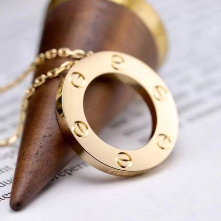 Collier CARTIER Love simple en acier inoxydable