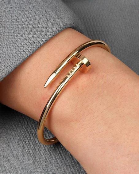 Bracelet femme CARTIER clou simple en acier inoxydable