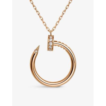 Collier femme CARTIER clou simple en acier inoxydable