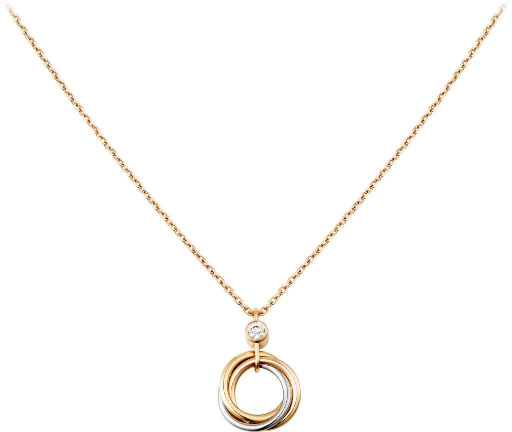Collier femme CARTIER trinity en acier inoxydable