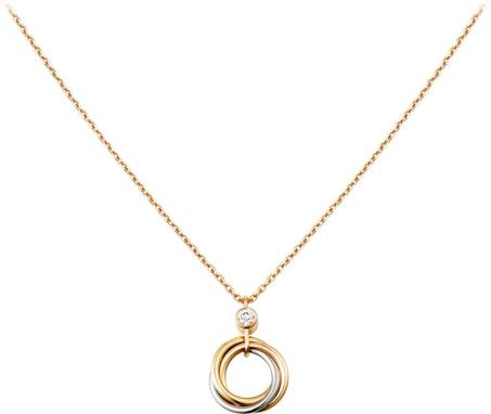 Collier femme CARTIER trinity en acier inoxydable