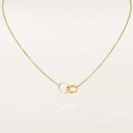 Collier Cartier baby love en acier inoxydable