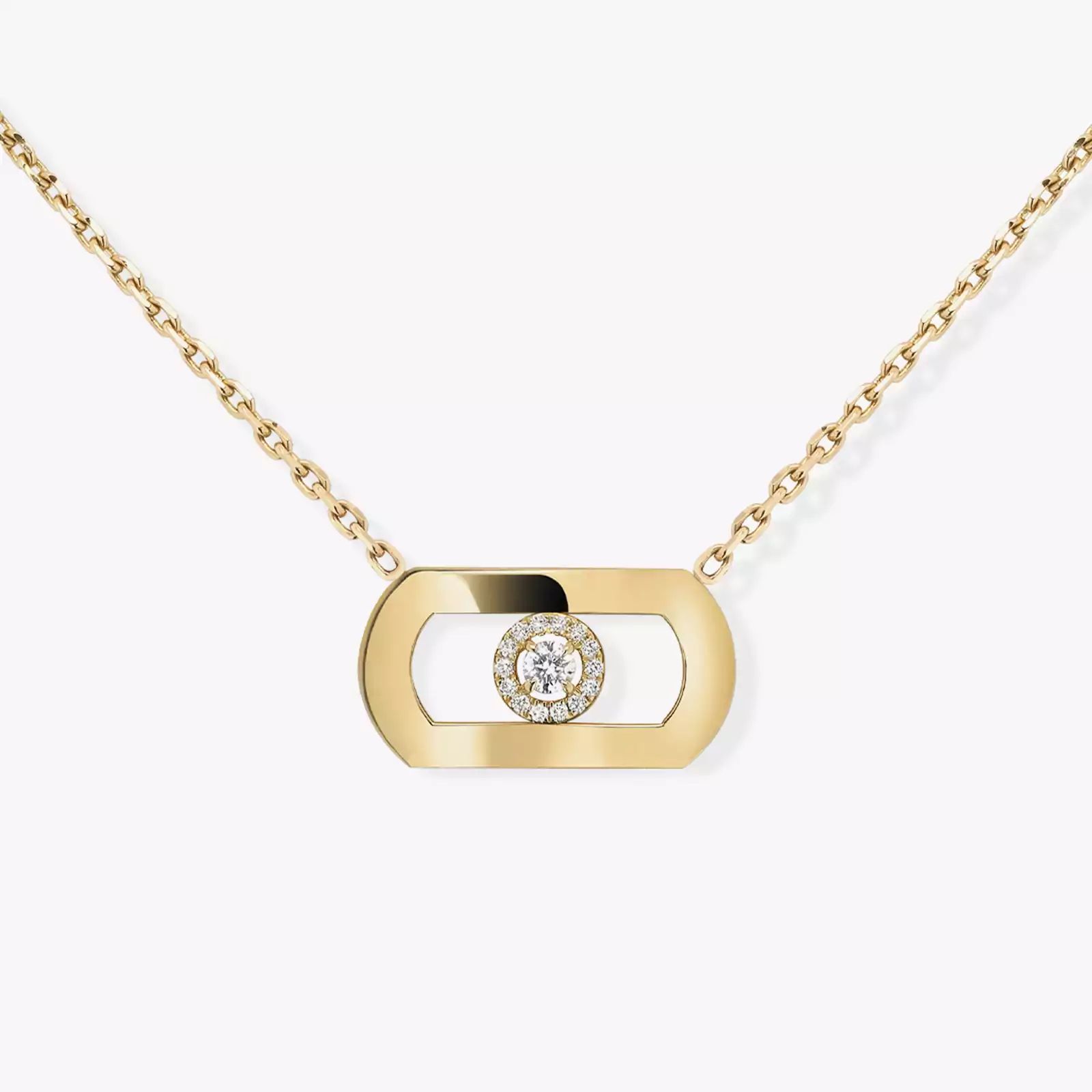 collier messika en acier inoxydable
