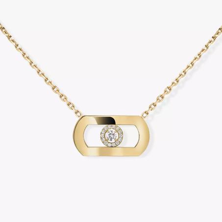collier messika en acier inoxydable