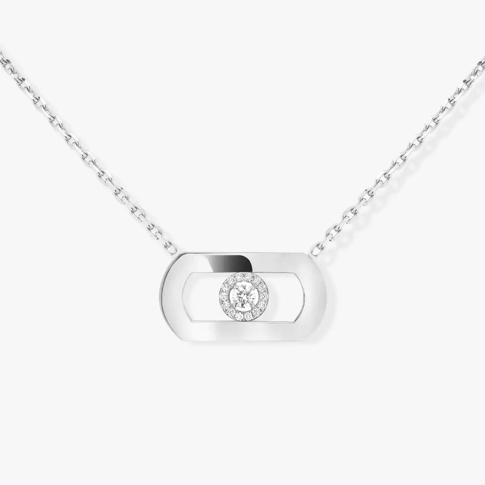 collier messika en acier inoxydable