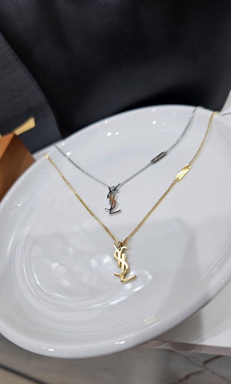Collier femme YVES SAINT LAURENT en acier inoxydable