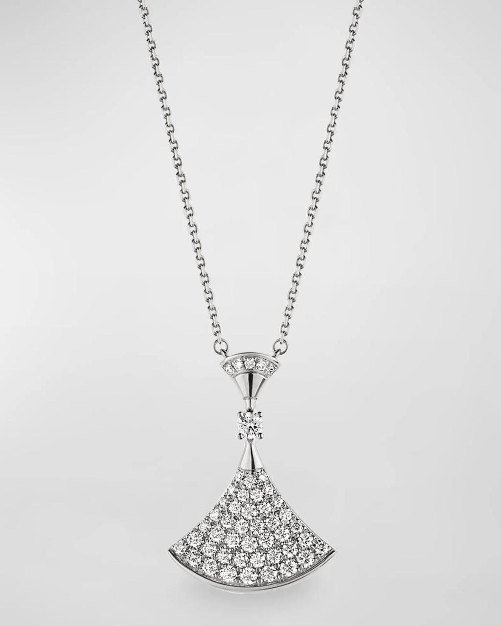 Collier femme acier BVLGARI divas dream en acier inoxydable