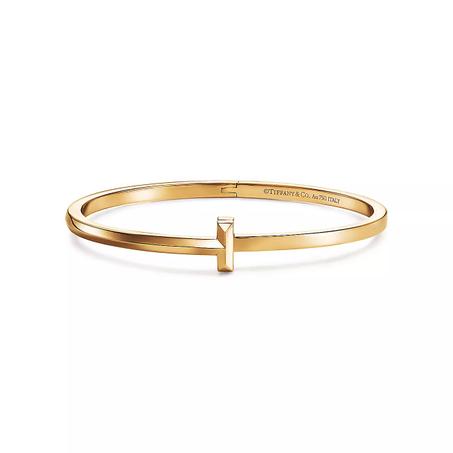 Bracelet Tiffany & Co -T- en acier inoxydable
