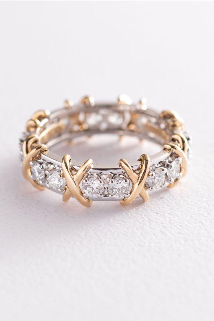 Bague femme acier Tiffany & Co