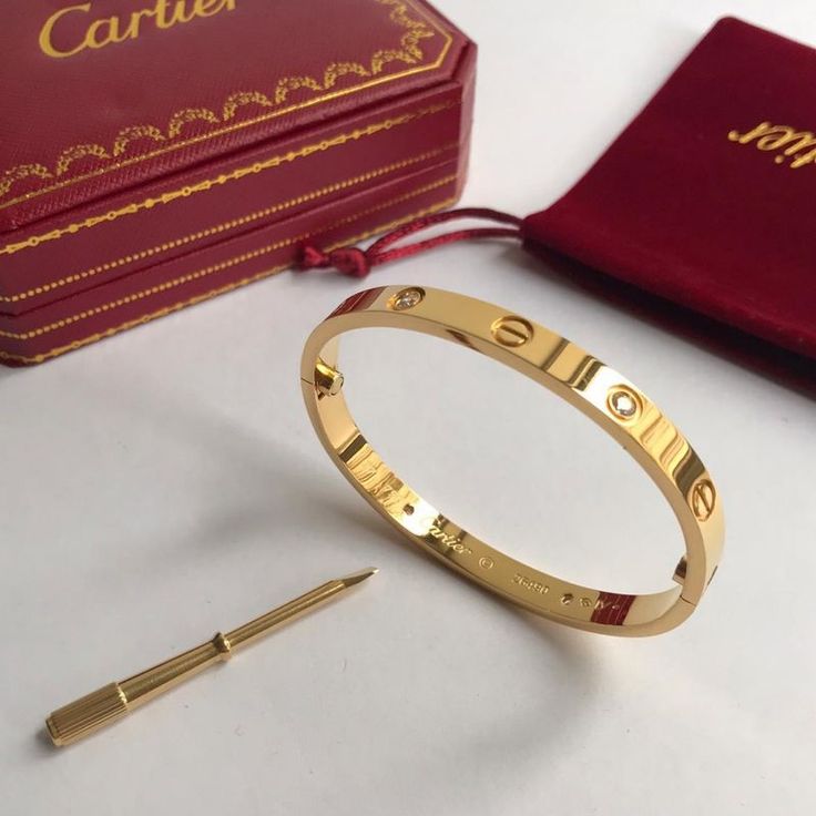 Bracelet femme CARTIER Love avec tournevis en acier inoxydable