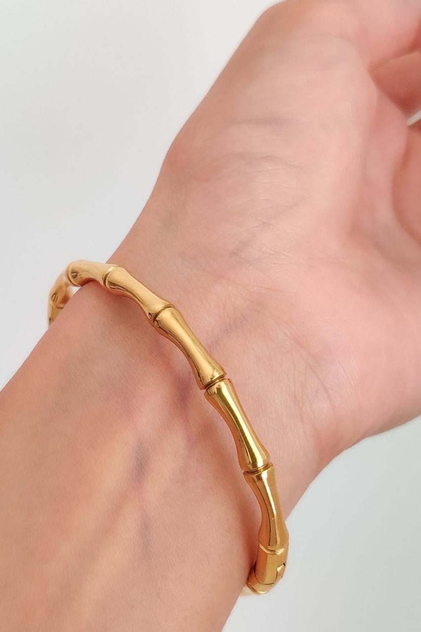 Bracelet femme acier doré GUCCI