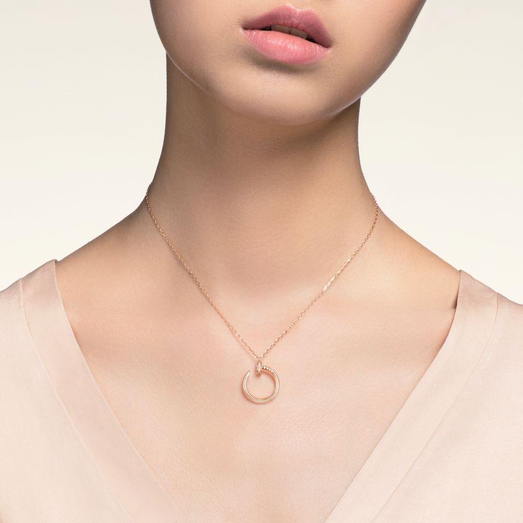 Collier femme CARTIER clou simple en acier inoxydable