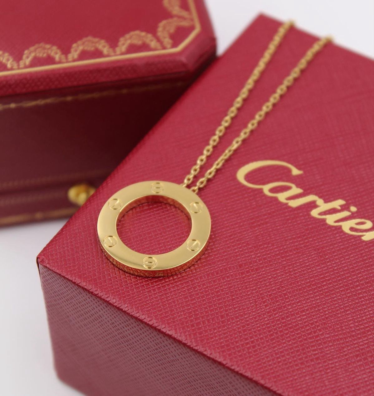 Collier CARTIER Love simple en acier inoxydable