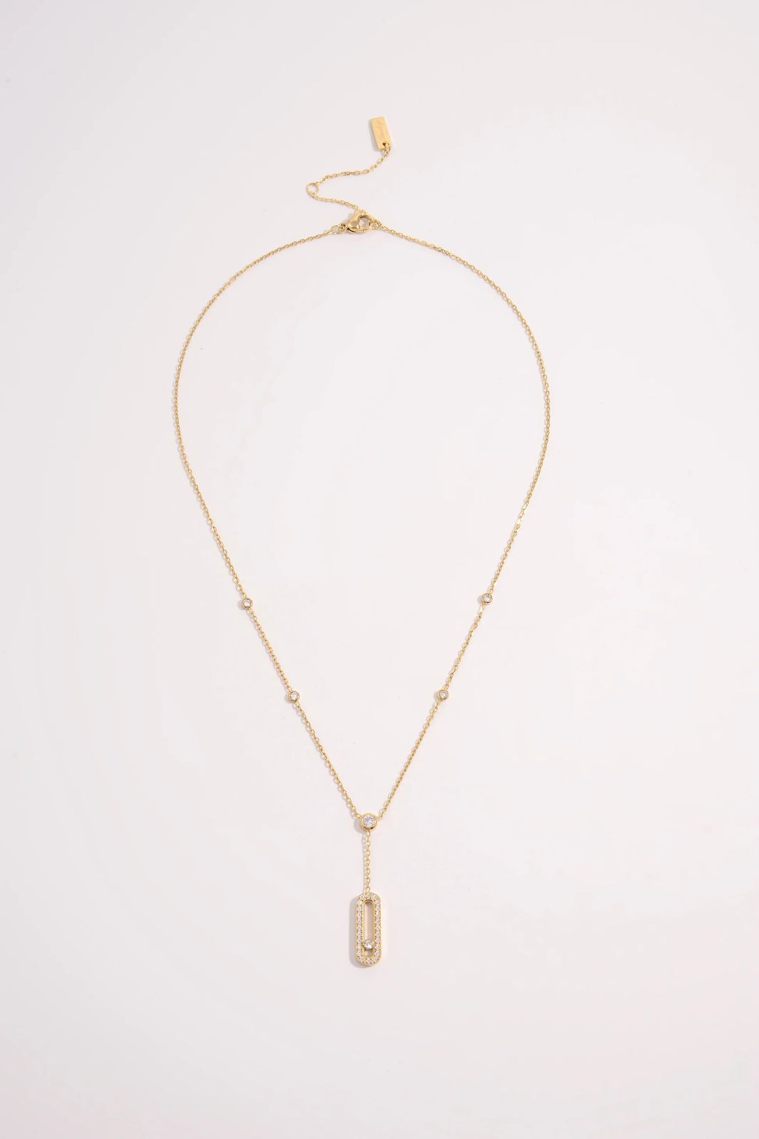 Collier femme doré MESSIKA en acier inoxydable