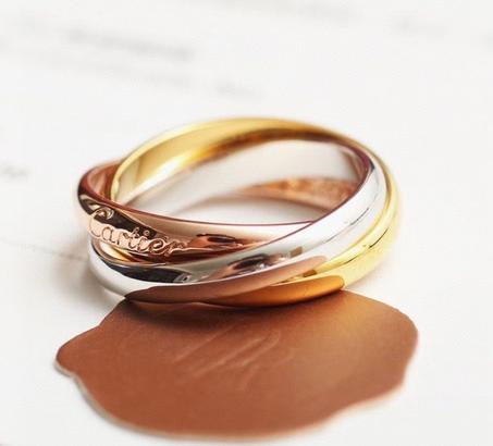 Bague femme acier CARTIER