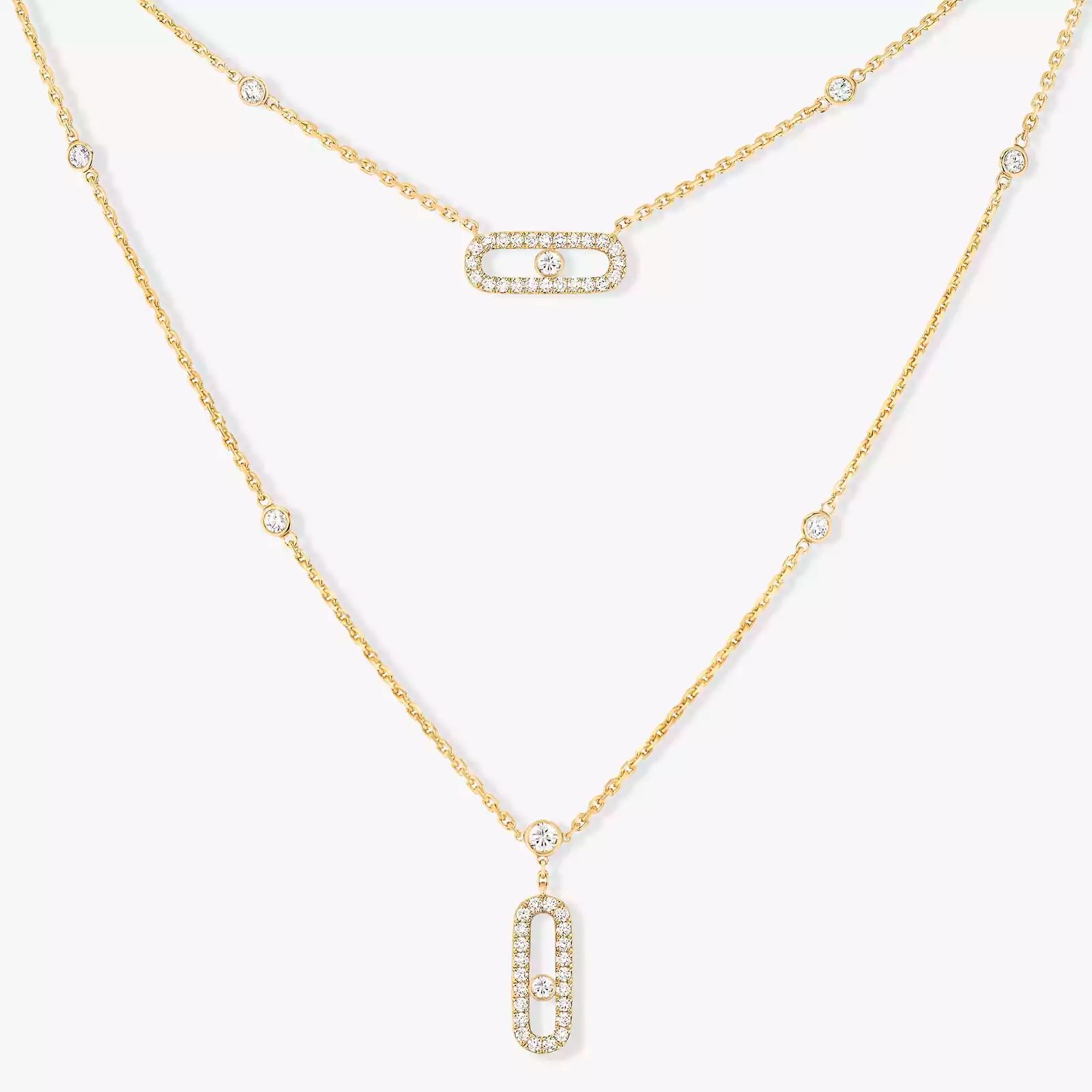 Collier Messika en acier inoxydable