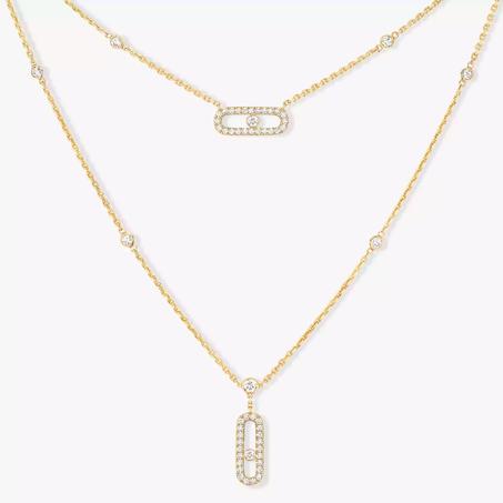 Collier Messika en acier inoxydable
