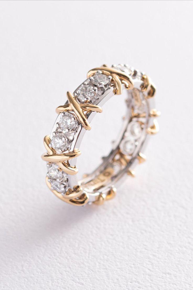 Bague femme acier Tiffany & Co