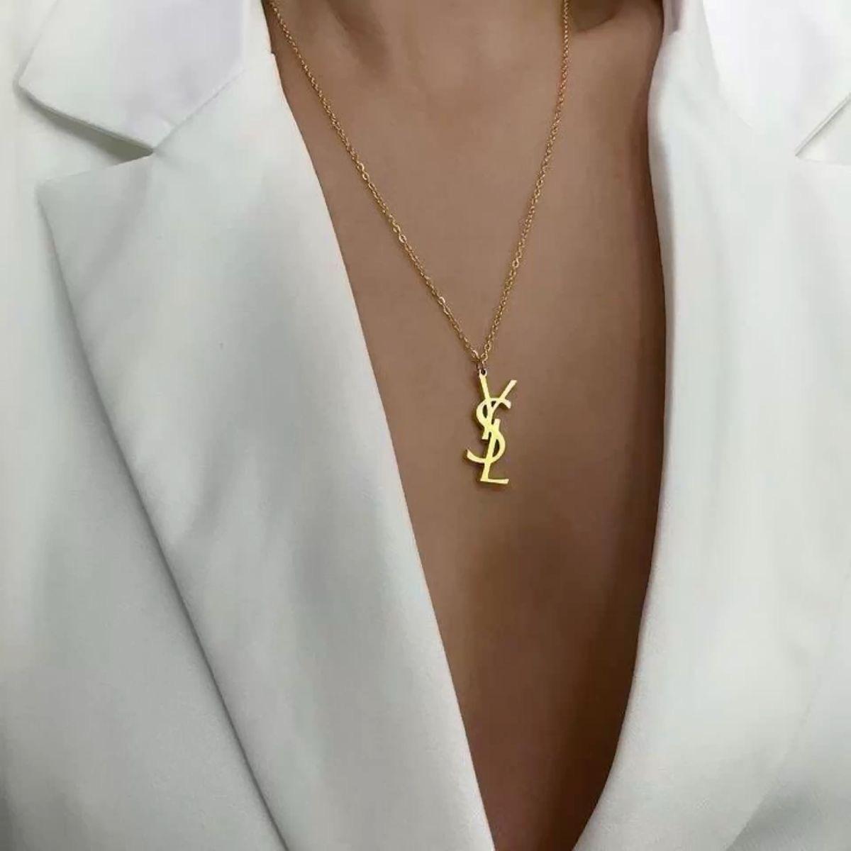 Ensemble femme YVES SAINT LAURENT en acier inoxydable