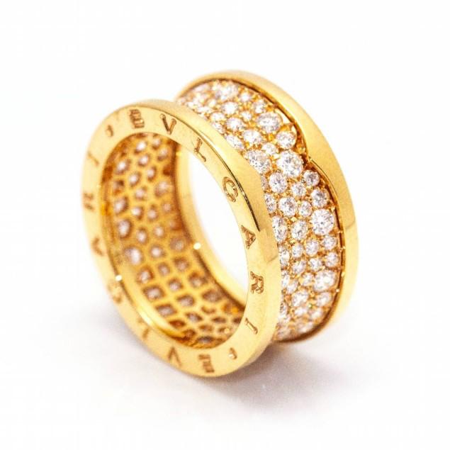 Bague femme BVLGARI B.Zéro full diamonds