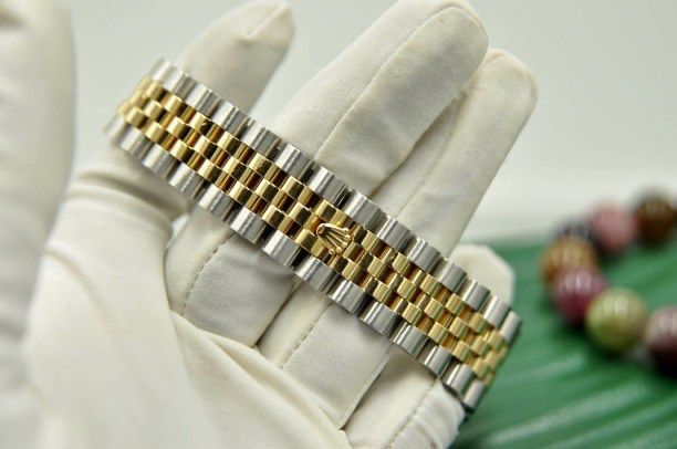 Bracelet homme en acier ROLEX avec packaging complet