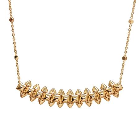 Collier cartier clash doré en acier inoxydable
