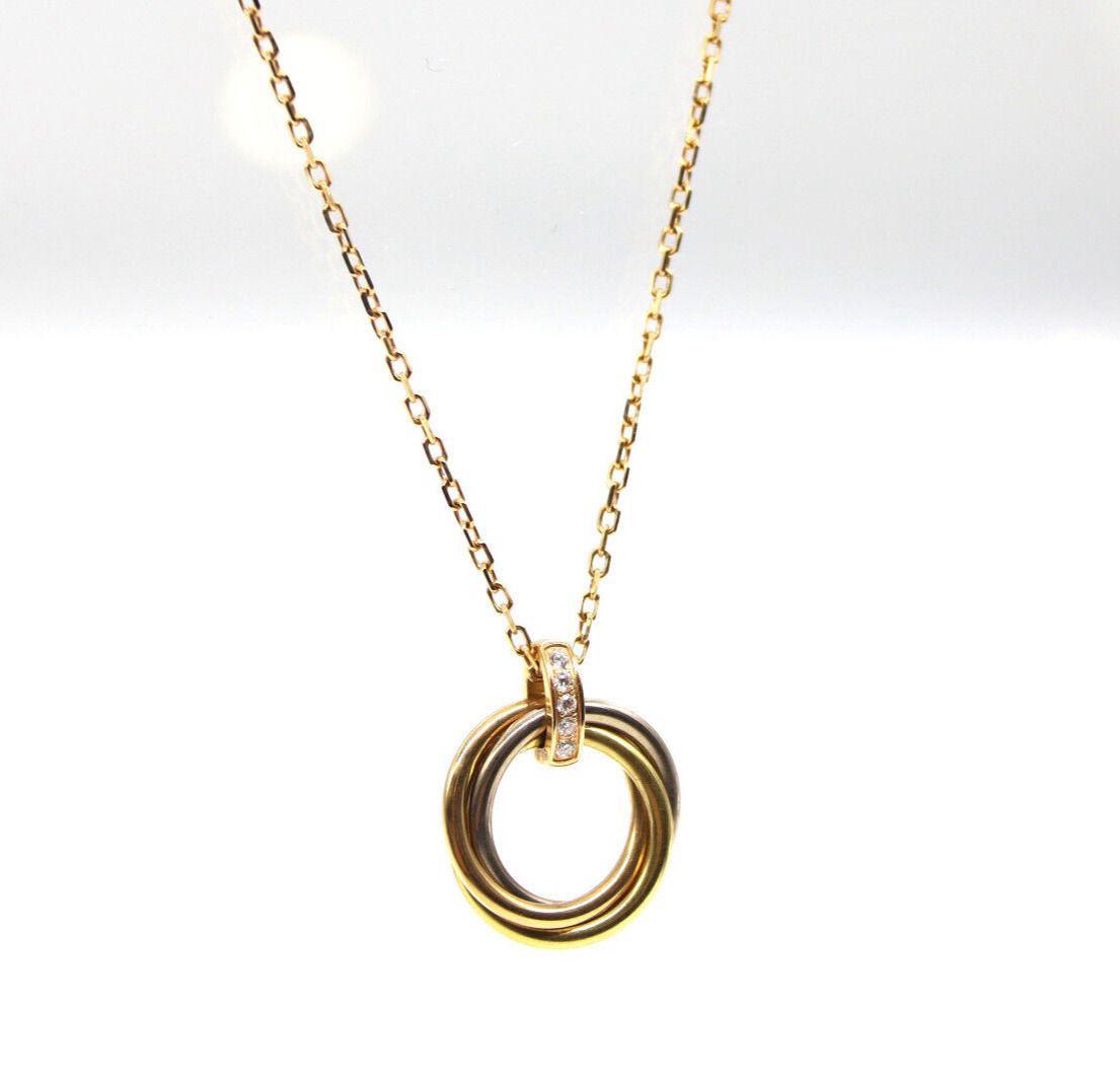 Collier femme CARTIER trinity en acier inoxydable