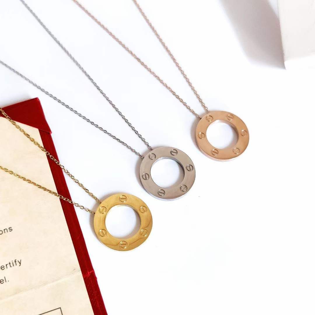 Collier CARTIER Love simple en acier inoxydable